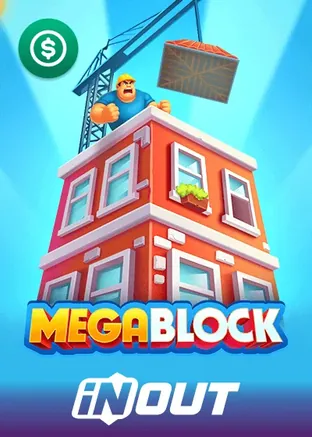MegaBlock gokkast van InOut